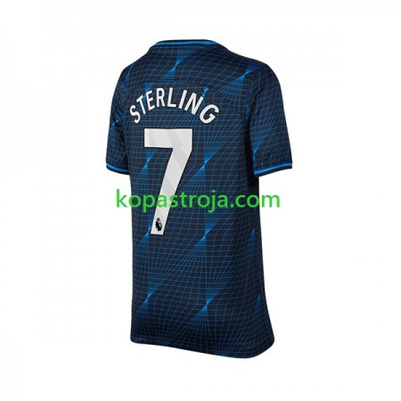 Billiga Fotbollströjor Chelsea Raheem Sterling 7 Borta tröja 2023/24 Kortärmad